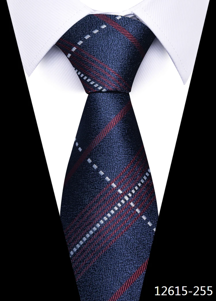 Wholesale 160 Colors Fashion 7.5 cm Silk Tie Men Gold Fit Wedding Luxury Party Suit Accessories Group Slim Necktie Gravatas Gift