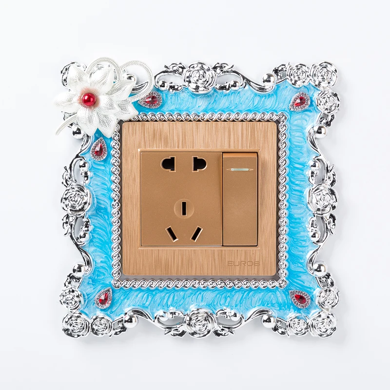 Новый полимерный переключатель наклейки один светильник объемного звучания