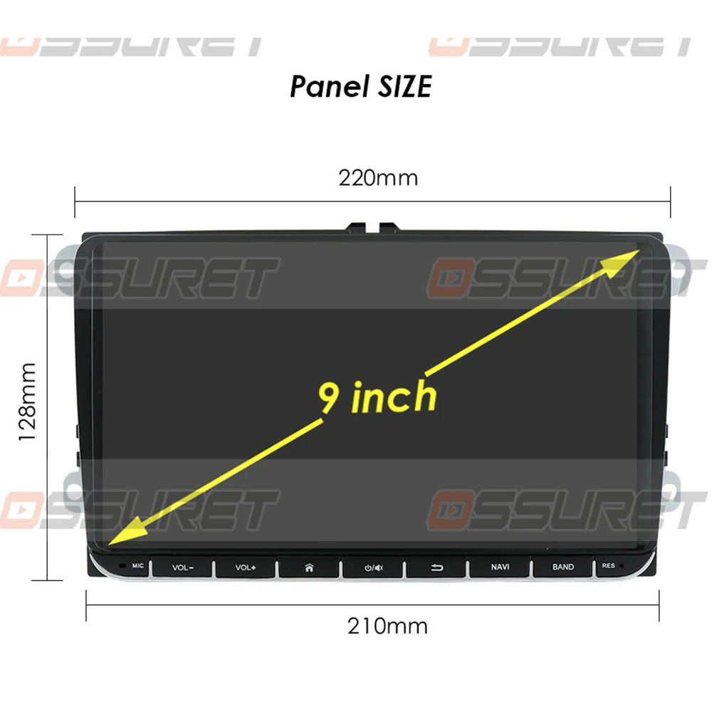 Автомобильный мультимедийный плеер с GPS зеркальная ссылка 32 ГБ ОЗУ 2 Гб ПЗУ для V