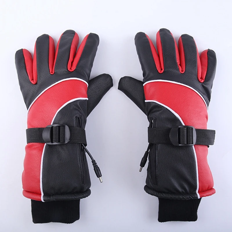 ELOS-Lithium Battery Charging Electric Heating Gloves Winter Outdoor Sports Waterproof US Plug | Спорт и развлечения