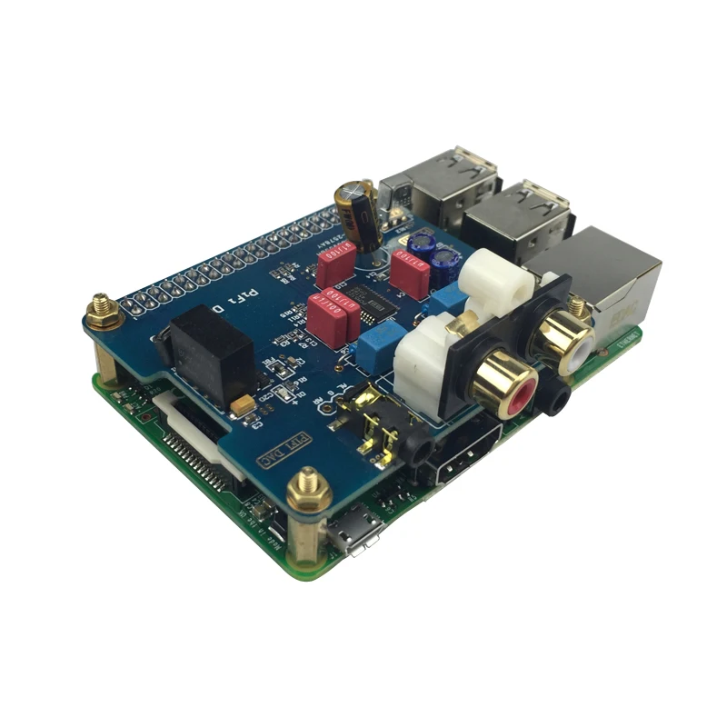 Аналоговая звуковая плата Raspberry Pi 4 Модель B HIFI DAC расширения модуля звуковой карты