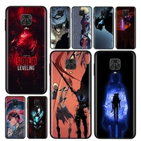 silicone cover solo leveling lgris for xiaomi redmi note 10 10s 9 9c 9s pro max 9t 8t 8 7 6 5 pro 5a 4x 4 phone case