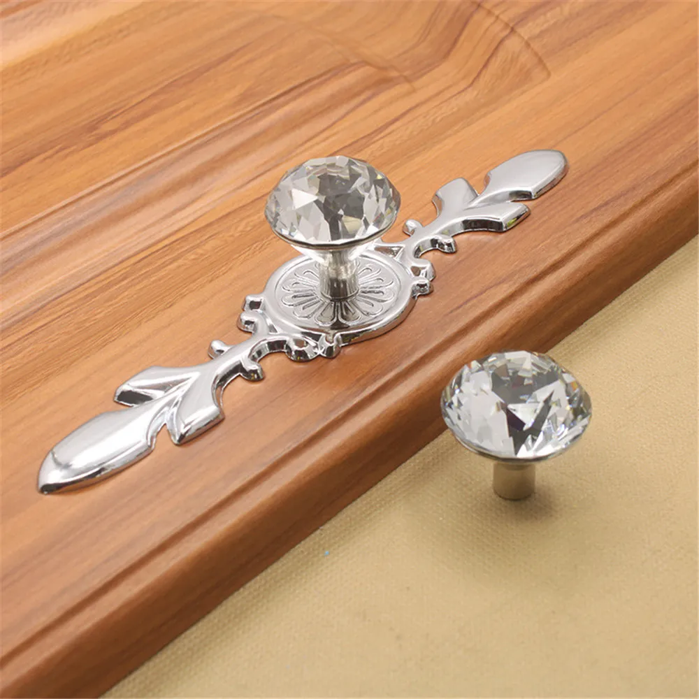 10 шт. Роскошные Алмазные Хрустальные Ручки для коробки обуви ручки шкафа двери