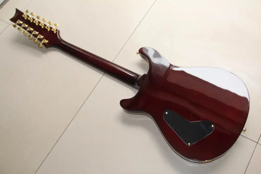 Новое поступление китайская гитара Prselectric Guitar 12 Струнная Модель лучшее качество