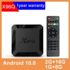 ТВ-приставка x96q, Android tv-приставка x96 q, 1 ГБ, 8 ГБ, 2 ГБ, 16 ГБ, Allwinner H313 smart ip tv, Android 10,0, Европейская телеприставка