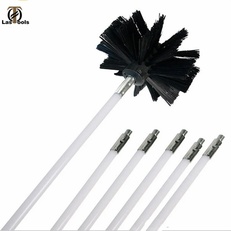Набор нейлоновых щеток для трубопровода электрическая вращающаяся дрель