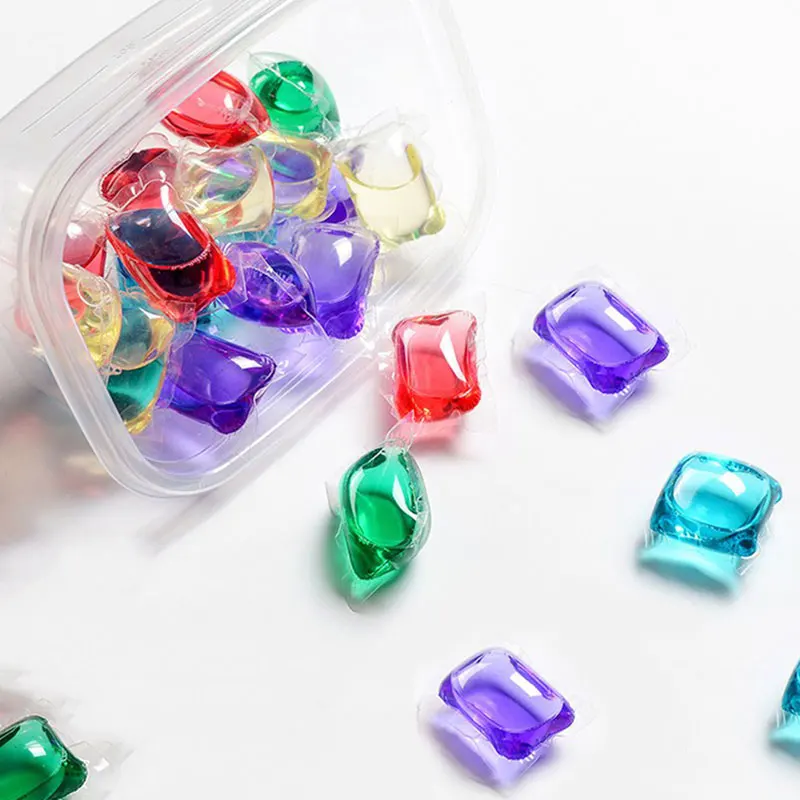 Random Color 1pc Dropshopping Colorful Laundry Ball Gel Beads Lasting Fragrance Antibacterial Protective Clothing Fragrance Liquid Laundry Balls - Цвет: Random Color 1pc
