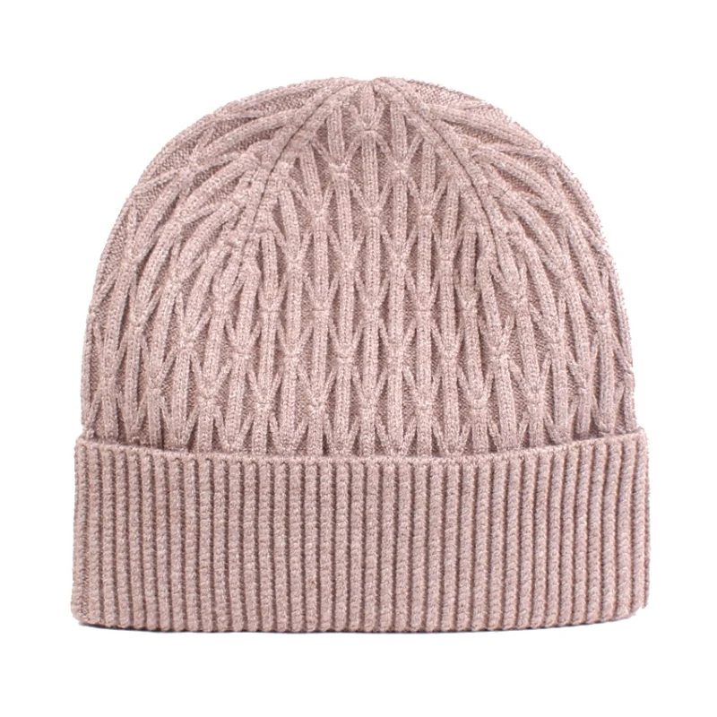 Вязаные Мужские Женские шапки зимняя теплая шерстяная свободная объемная Лыжная