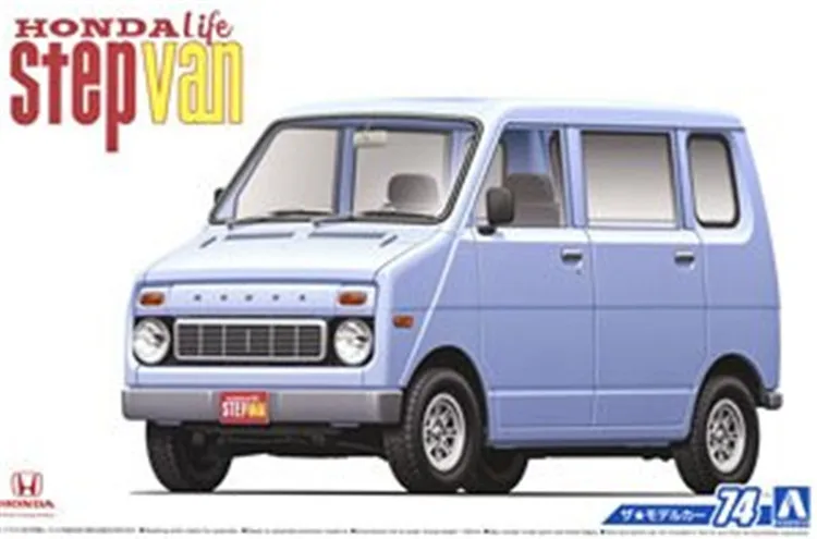 

Aoshin пластиковая сборка модель автомобиля масштаб 1/20 Honda VA Liffe Step Van 1974 коллекция для взрослых Набор для сборки 05571