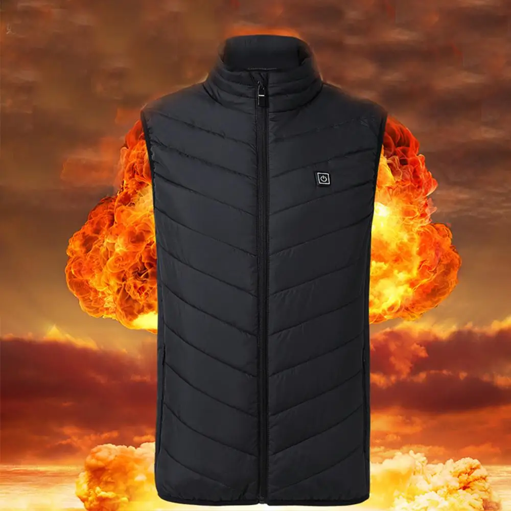 

Winter Heated Vest Thermal Clothing Hunting Vest Men's Women's Winter Outdoor Flexible Electric Heating Jackets For Camping