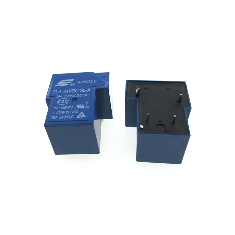 

NEW relay SLA-24VDC-SL-A SLA-24VDC SLA24VDCSLA 24VDC DC24V 24V 30A 250VAC T90 DIP4 20PCS/LOT