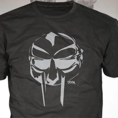 2019 Летняя мужская футболка MF doom-underground хип-хоп подарок музыка dj металлическое