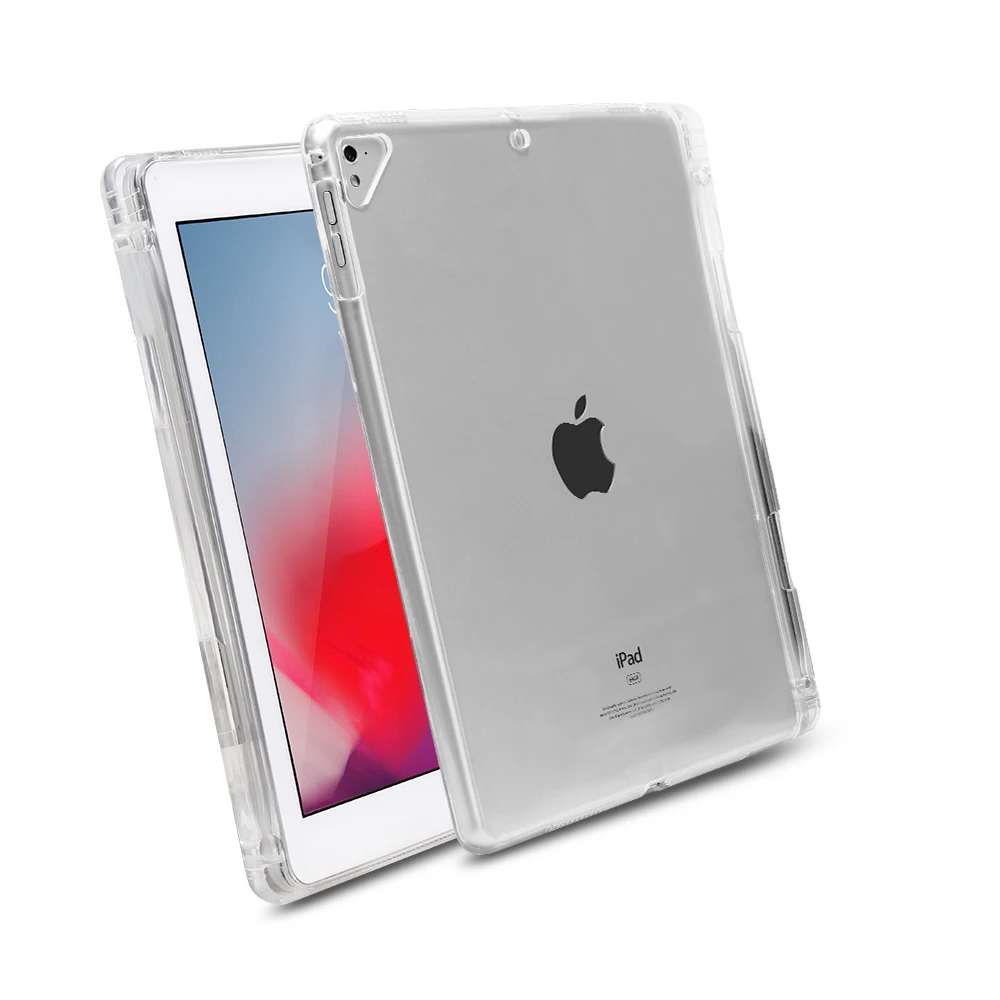 Тонкий мягкий чехол из ТПУ для ipad 9 7 air pro Противоударная прозрачная на планшет с
