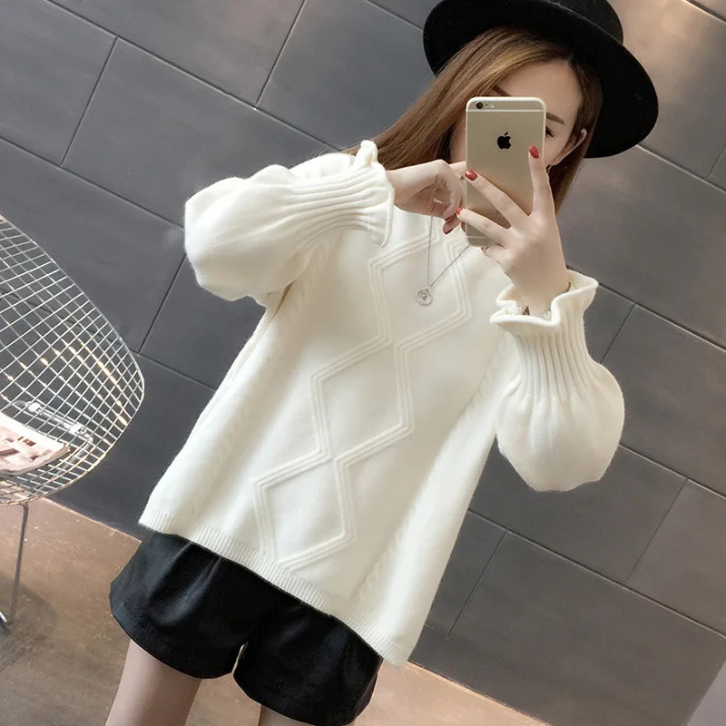 

Autumn and winter new loose sweater women's bottoming shirt 2020 pullover sweater long sleeve women
