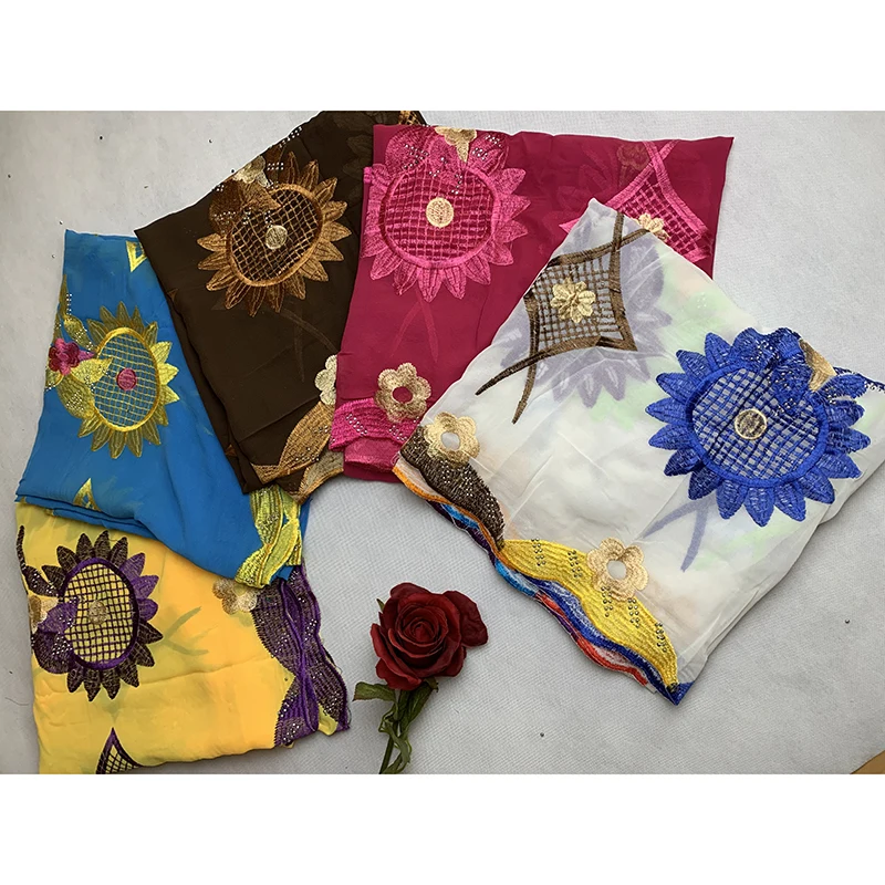 В наличии 10 штук 1 партия! Африканские женские шарфы высокого качества шифоновый