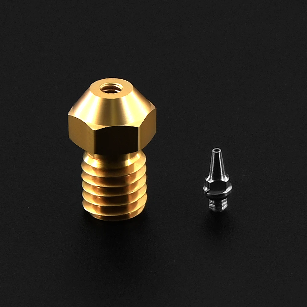 

3D Printer Parts 0.2/0.3/0.5mm Airbrush Nozzle Adapter Set Airbrush Nozzle Adapter With Nozzles For V6 Hotend 1.75mm Filament