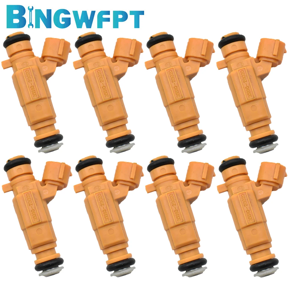

8pcs/lot For Hyundai i20 i30 Kia Rio Venga Cerato 1.4 1.6 G4FG Fuel Injectors Nozzle 35310-2B020 9260930074 353102B020
