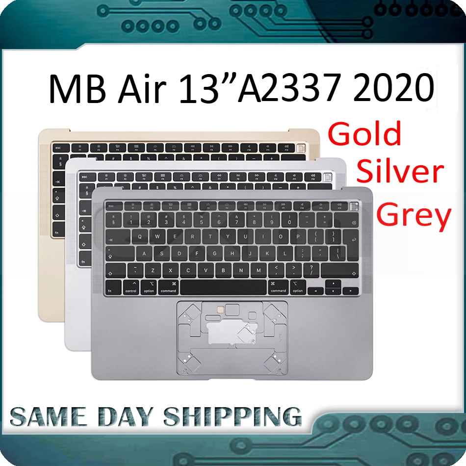 Новинка для Macbook Air 13 &quot2020 M1 A2337 Topcase с клавиатурой US UK FR Французский DE Немецкий