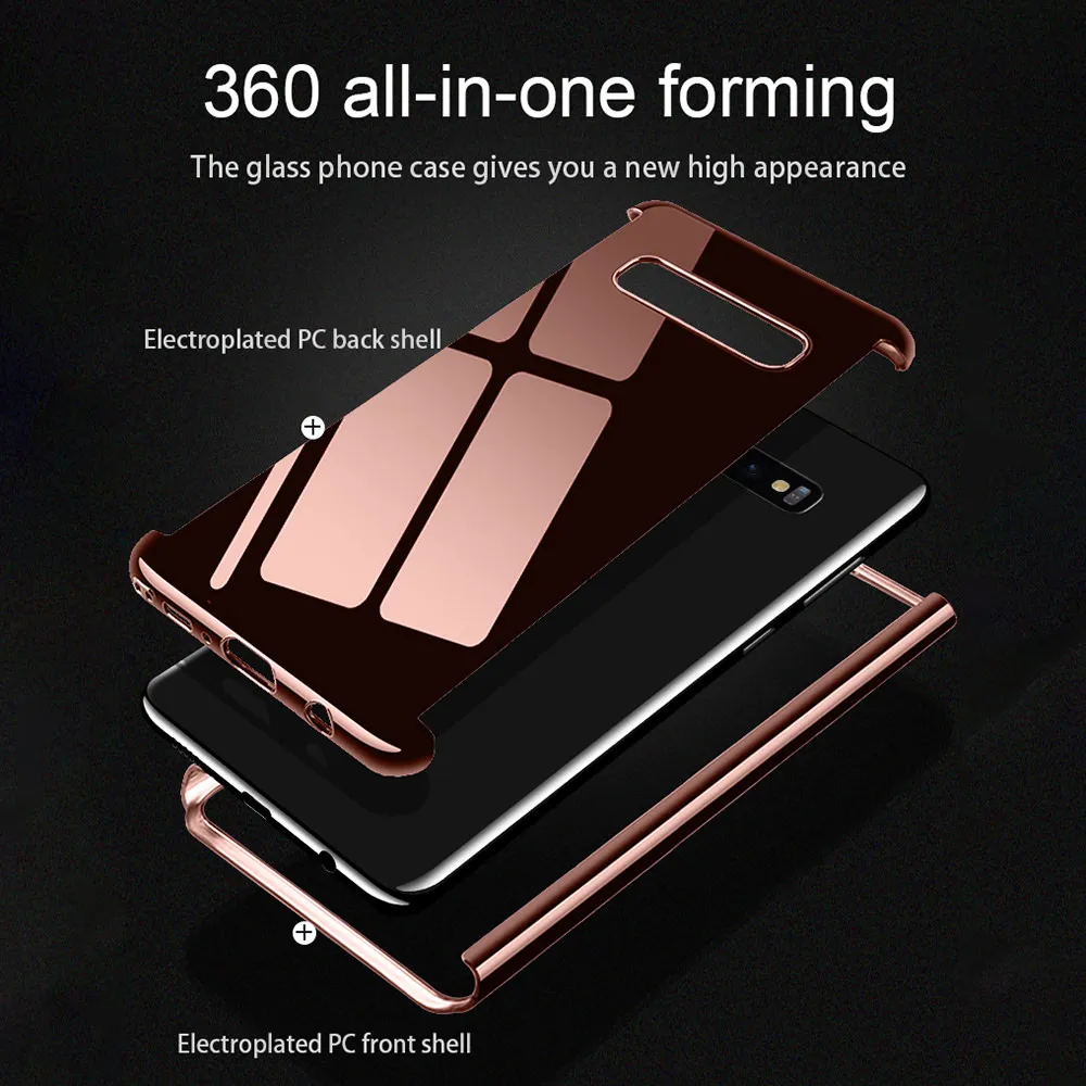 LAPOPNUT 360 полная защитная пленка для экрана 3 в 1 чехол Samsung S9 S8 Plus S7 Egde S10 S10e Note8 A5 2017 |
