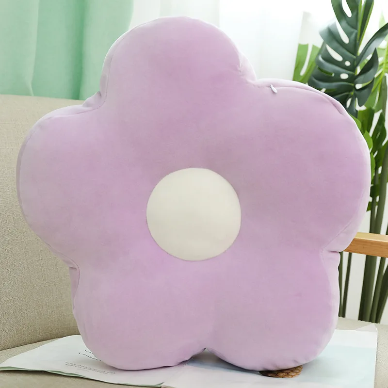 

Creative 40 Cm Fresh Color Sunflower Plush Pillow Toy Soft Plant Stuffed Doll Chair Cushion Sofa Child Lover Birthday Gift