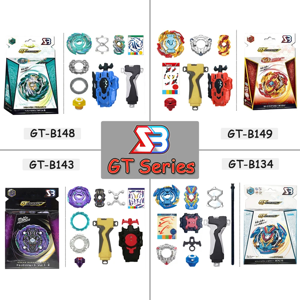 

Beybleyd GT Series Metal Fusion SB Spining Gyro with Two-way Launcher Gyroscope Toys for Children
