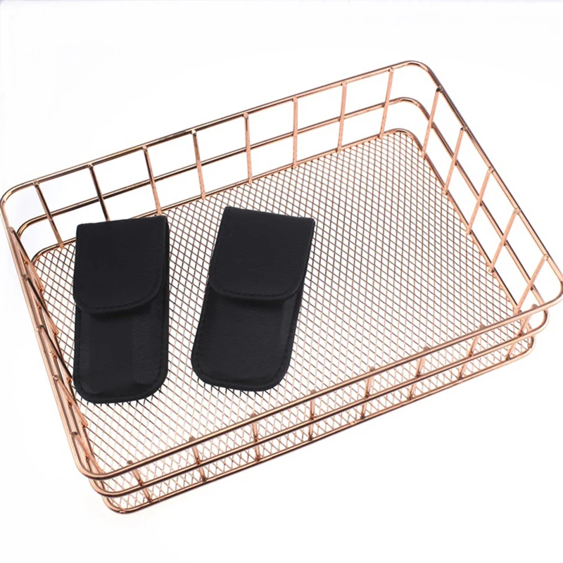 Wire Iron Storage Basket Rose Gold Durable Home Office Desk Shelf Desktop For Kichen Cabinets Bedroom Bathroom DIN889 | Дом и сад
