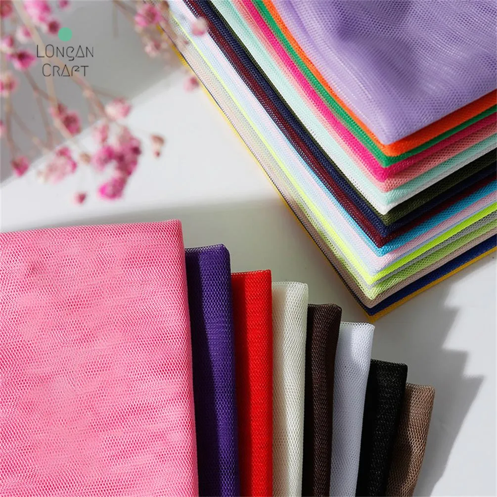 100*160cm Polyester Net Fabric Honeycomb Mesh Cloth Cushion Knit Interlining Apparel Bags DIY Sewing Material Supplies images - 6