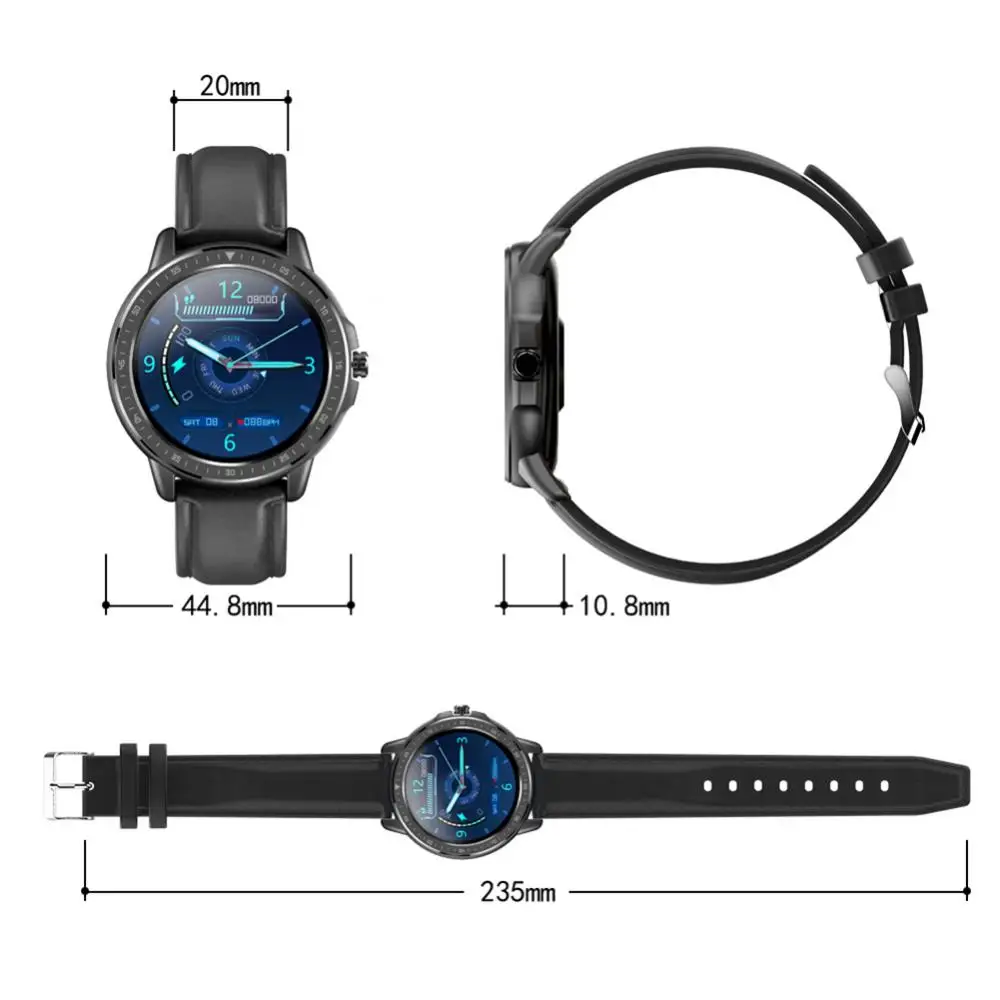 

CF19 Smart Watch IP67 Waterproof Blood Pressure Sleep Heart Rate Monitor Smart Bracelet Touch Screen Watch for Sports Fitness