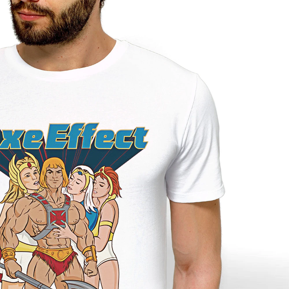 Забавные он-человек мастера Вселенной футболка уникальный дизайн для мужчин Homme