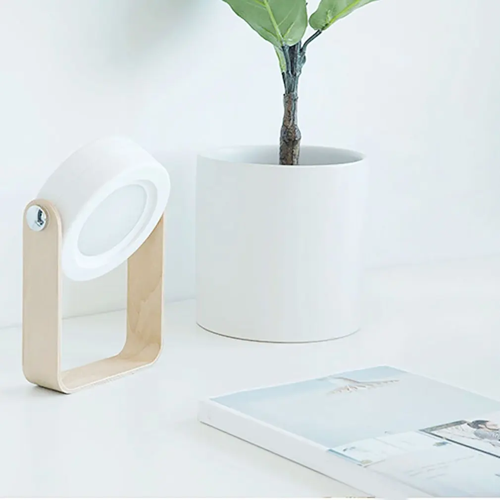 

LED Night Light Foldable Touch Dimmable Reading Portable Lantern Lamp USB Rechargeable For Children Bedside Bedroom