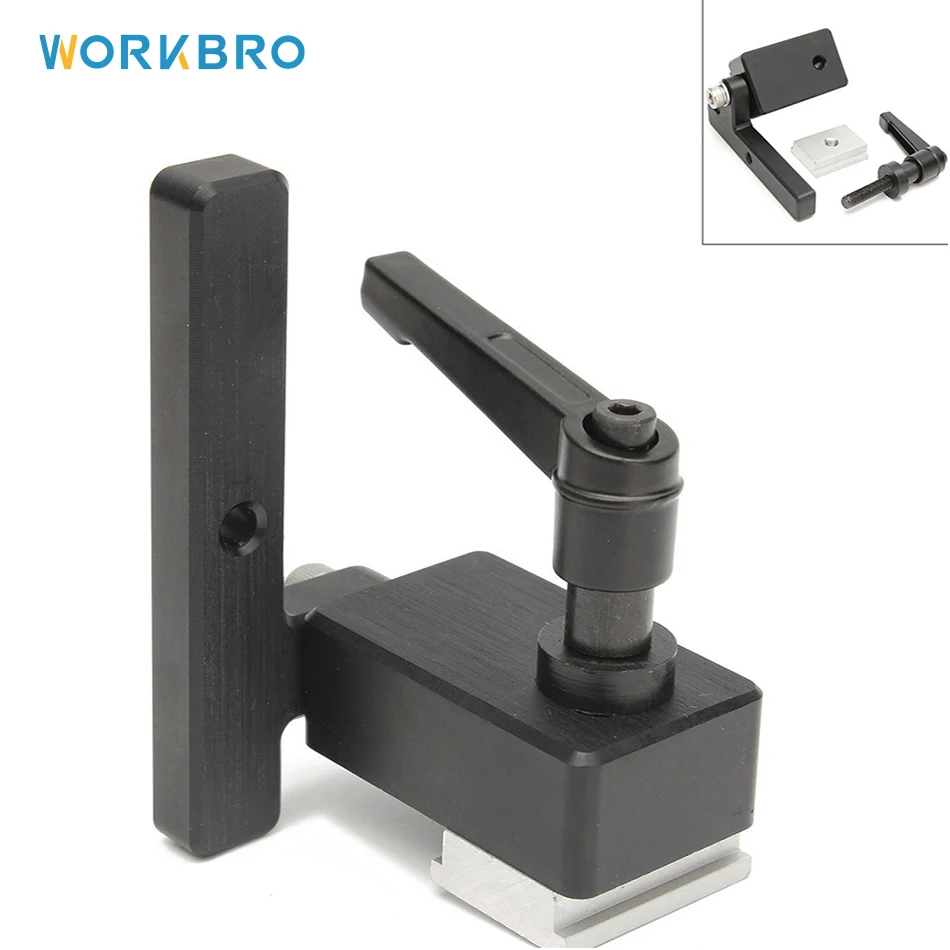

Miter Track Stop For T-Slot T-Track Manual Durable In Use High Quality WoodWorking DIY Tool