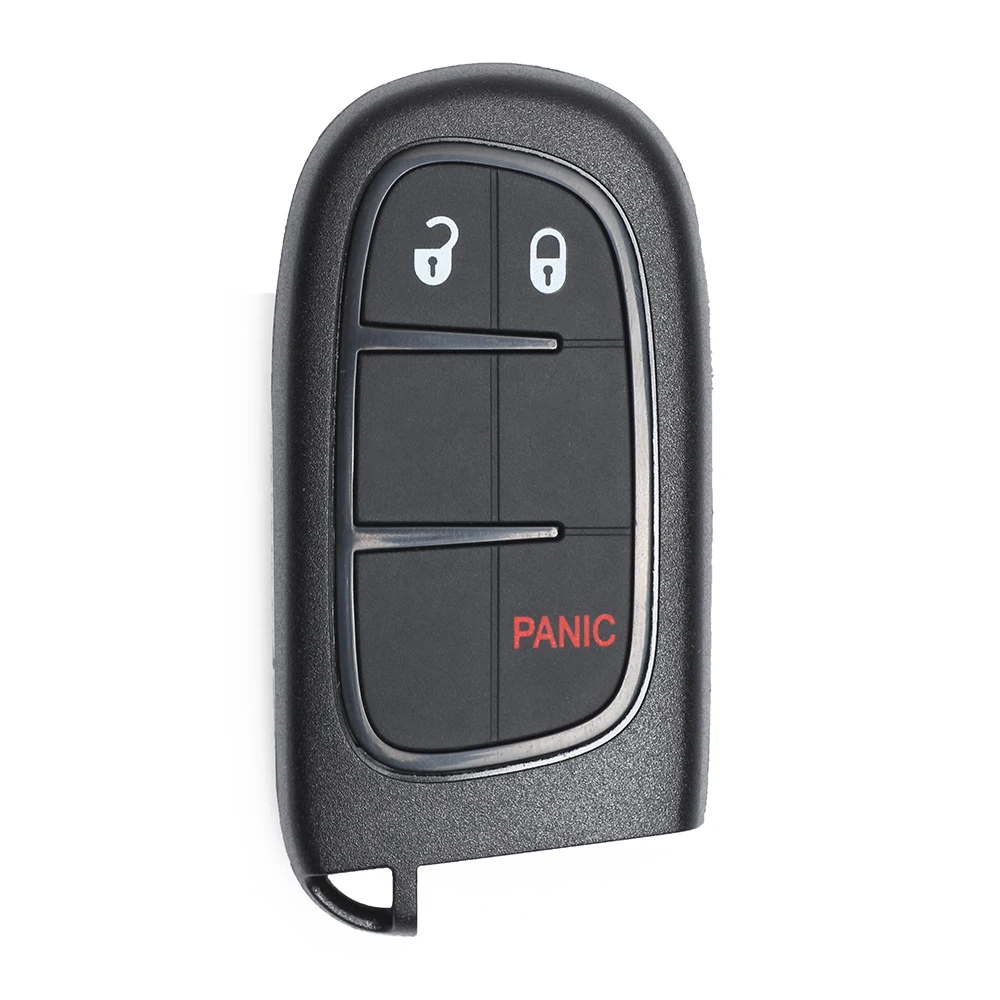

Keyecu 433MHz 4A Chip Replacement Remote Start Smart Key Fob for Jeep Cherokee 2013 2014 2015 2016 2017 FCC: GQ4-54T