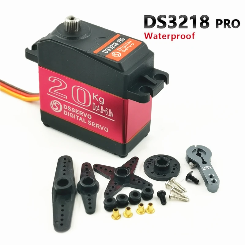 Водонепроницаемый RC Servo DS3218 обновление и PRO высокоскоростная металлическая