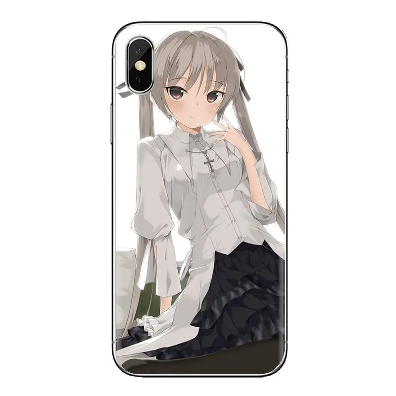 Для Xiaomi Redmi 4 3 3S Pro mi 4i 4C 5 5s Max Note 2 TPU прозрачная сумка чехол Yosuga no Sora Аниме Обои |