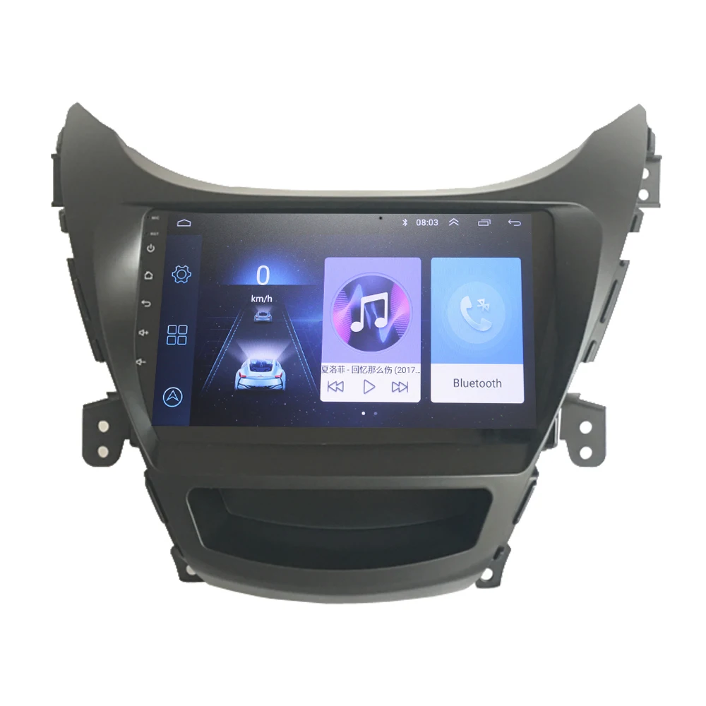 Автомобильный радиоприемник HANG XIAN 2 din для Hyundai Elantra 2012 зарубежный автомобильный dvd