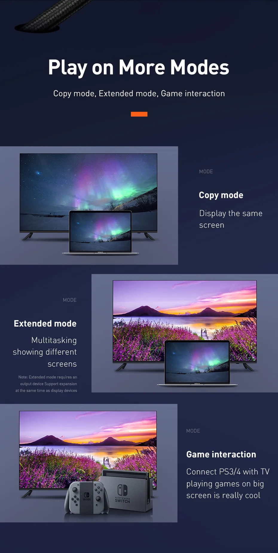 Baseus HDMI кабель 4K 60HZ HDMI к HDMI 2,0 удлинитель разветвитель Кабель для переключатель телевизора проектор ноутбук офис видео кабель HDMI