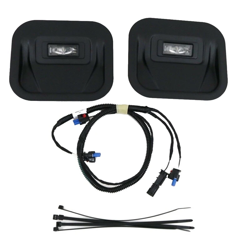 

For 2019-2021 GMC Sierra 1500 2500 3500 LED MultiPro Tailgate Step Light Lamp Kit 84347814