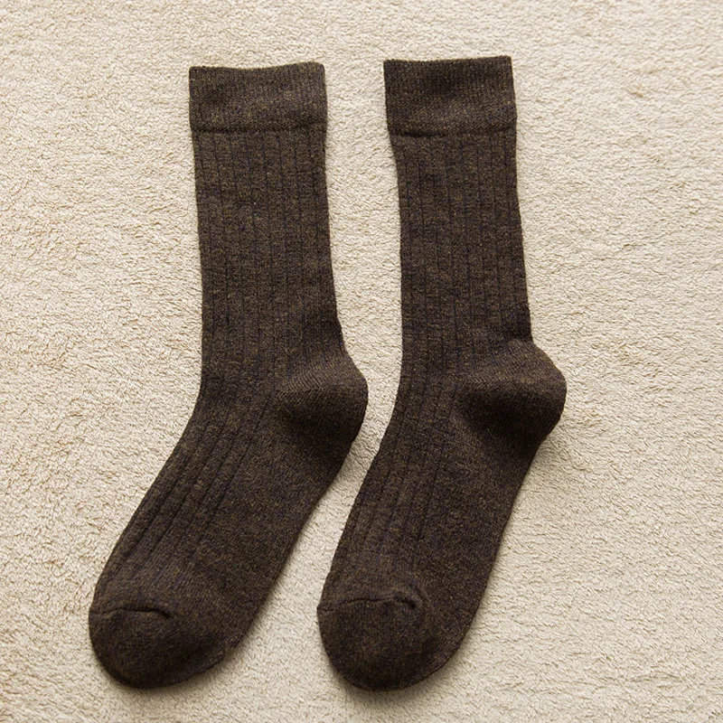 Бесплатная доставка новинка модные носки цвета карамели однотонные теплые
