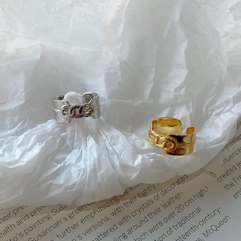 Женское кольцо с широким циферблатом в Корейском стиле|Кольца| |