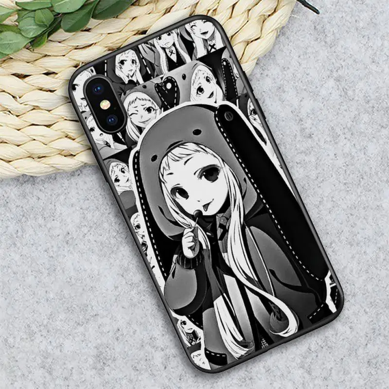 

Crazy Excitement anime Kakegurui Runa Phone Case for iPhone 11 12 pro XS MAX 8 7 6 6S Plus X 5S SE 2020 XR mini
