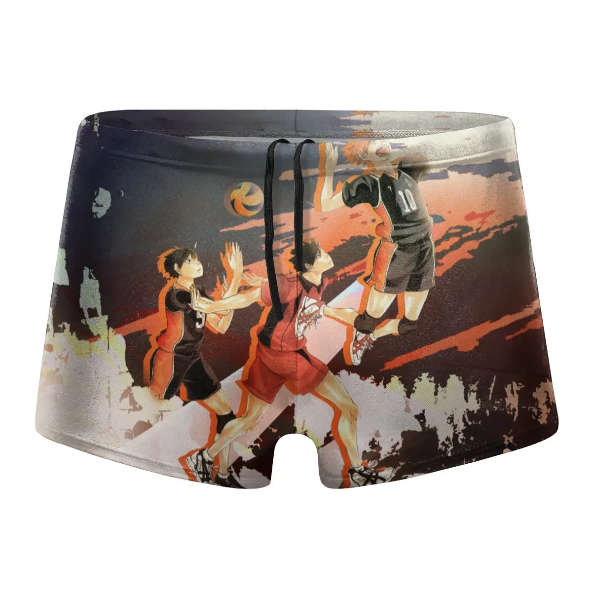 

Haikyuu Summer Adult Swimming Trunks Swim Trunks Printing Boxer Swim Shorts Beach Surf Swimsuit Elastic Bathing Suit Swimwear