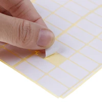 1680pcs a lot 1020mm blank white sticker labels small paper adhesive label stickers writable note sticker tag crafts