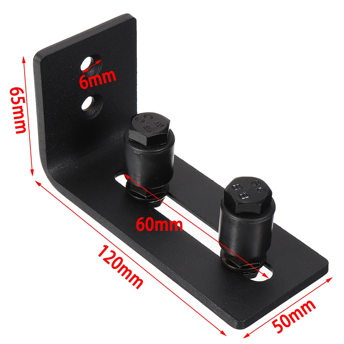 1 шт. регулируемая направляющая для раздвижных дверей амбара нижней двери не