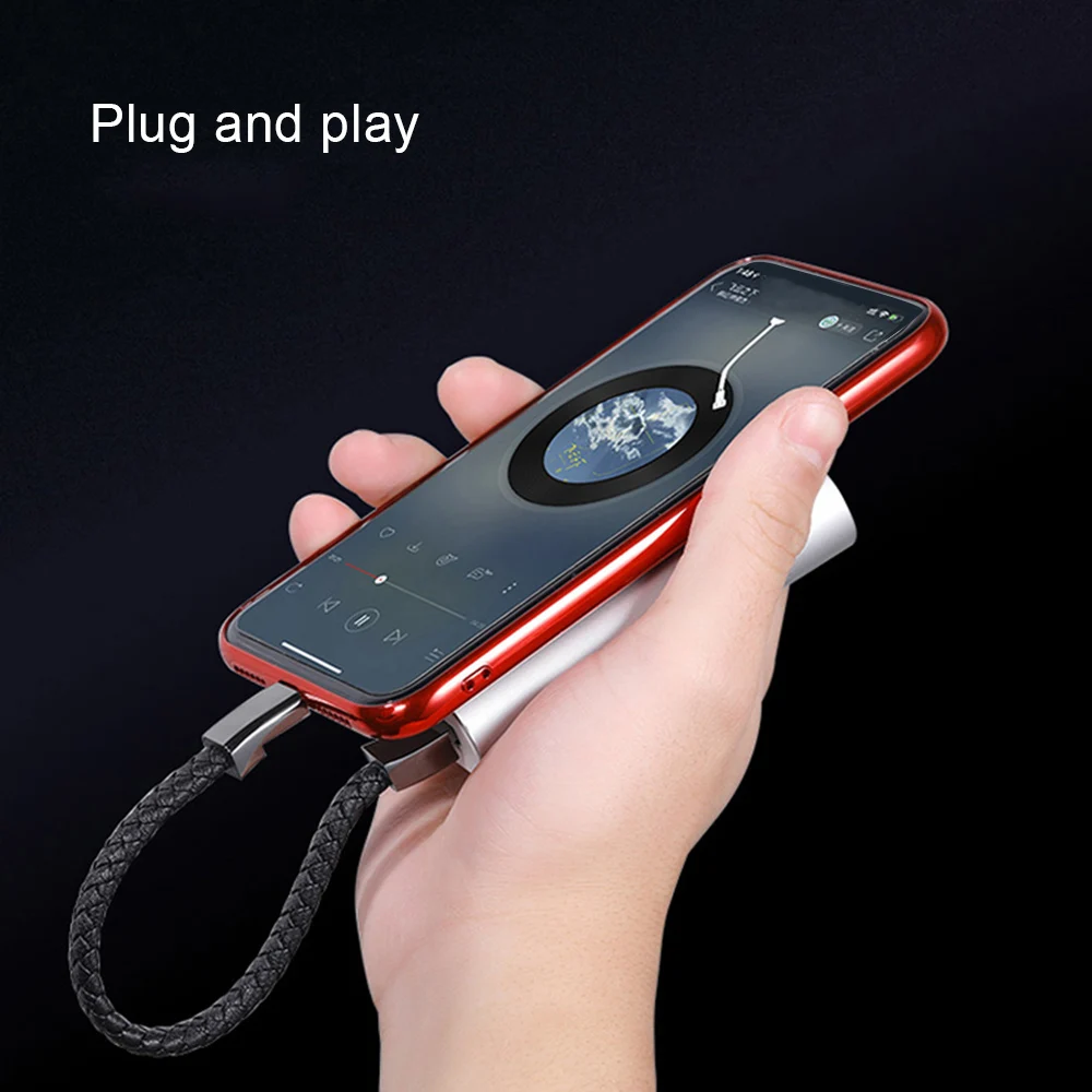 Портативный USB-кабель в виде браслета для зарядки и передачи данных шнур прочный