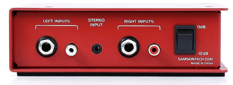 S.Max серия SAMSON MCD2 PRO двухканальный стерео пассивный ПК прямая коробка запись