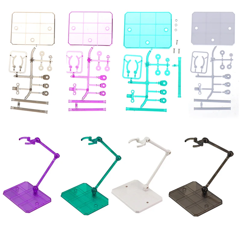 Base de figuras de acci&oacute;n en 4 colores, soporte de exhibici&oacute;n adecuado para 1/144 HG/RG-1