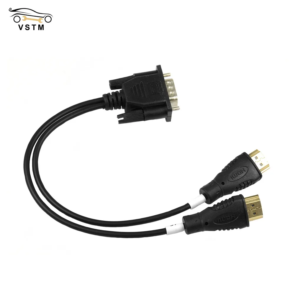 Новый ЖК-светодиодный чип EDID VGA-HDMI 2 в 1 Считывание данных линейная линия для