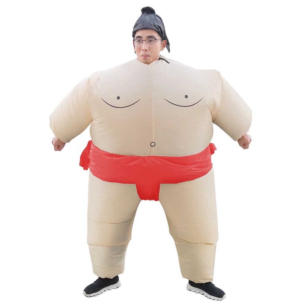 Аниме надувной костюм Sumo для взрослых и детей на Хэллоуин унисекс |