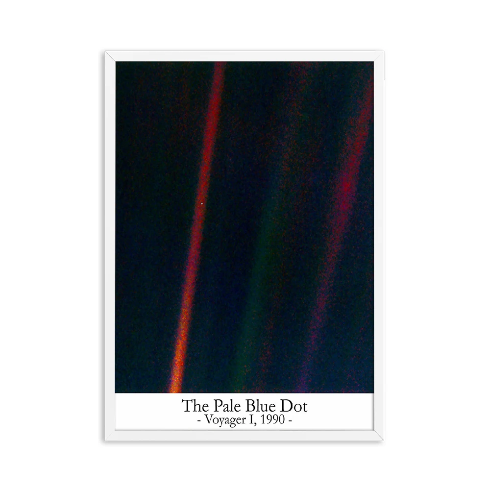 

Астрономический постер на холсте, бледно-голубой горошек