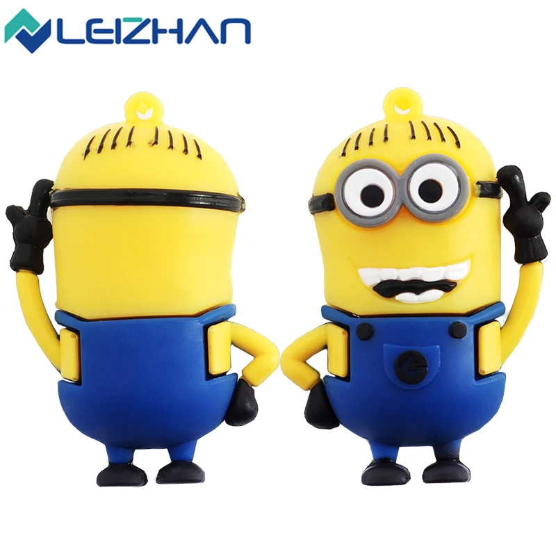 Флеш-накопитель Minions 64 ГБ 32 16 8 флешка с героями м/ф Гадкий я Марк Джерри Филл Тим